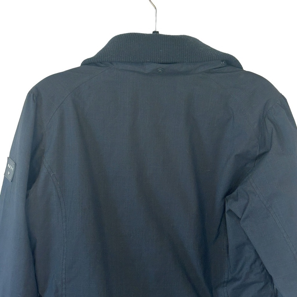 Roxy Black Hooded Coat Jacket Slim Fit Winter Sport Size Medium - Picture 12 of 14